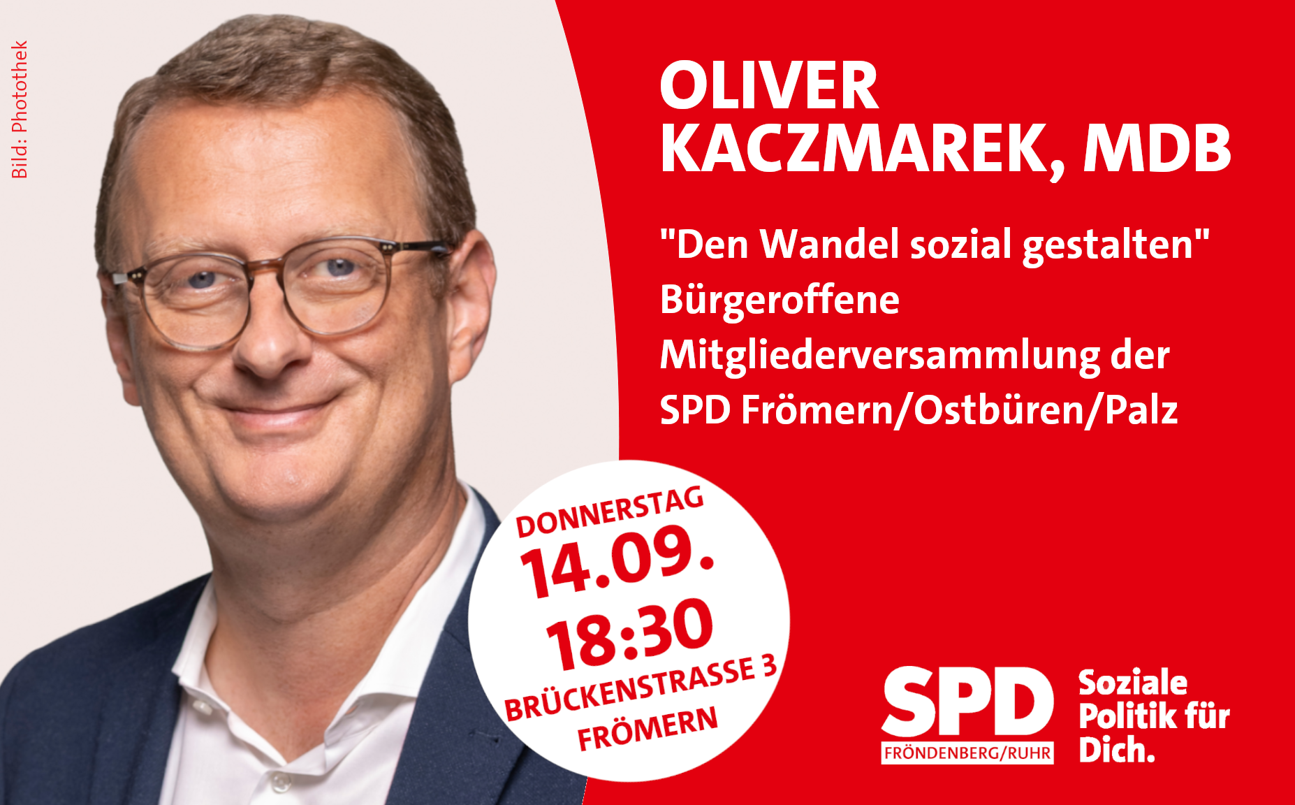 Mitgliederversammlung OV FOP am 14. September 2023 quer